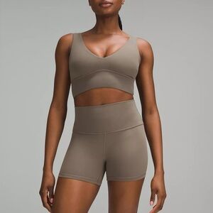 lululemon Align™ V-Neck Bra *Light Support C/D cup Nomad 8